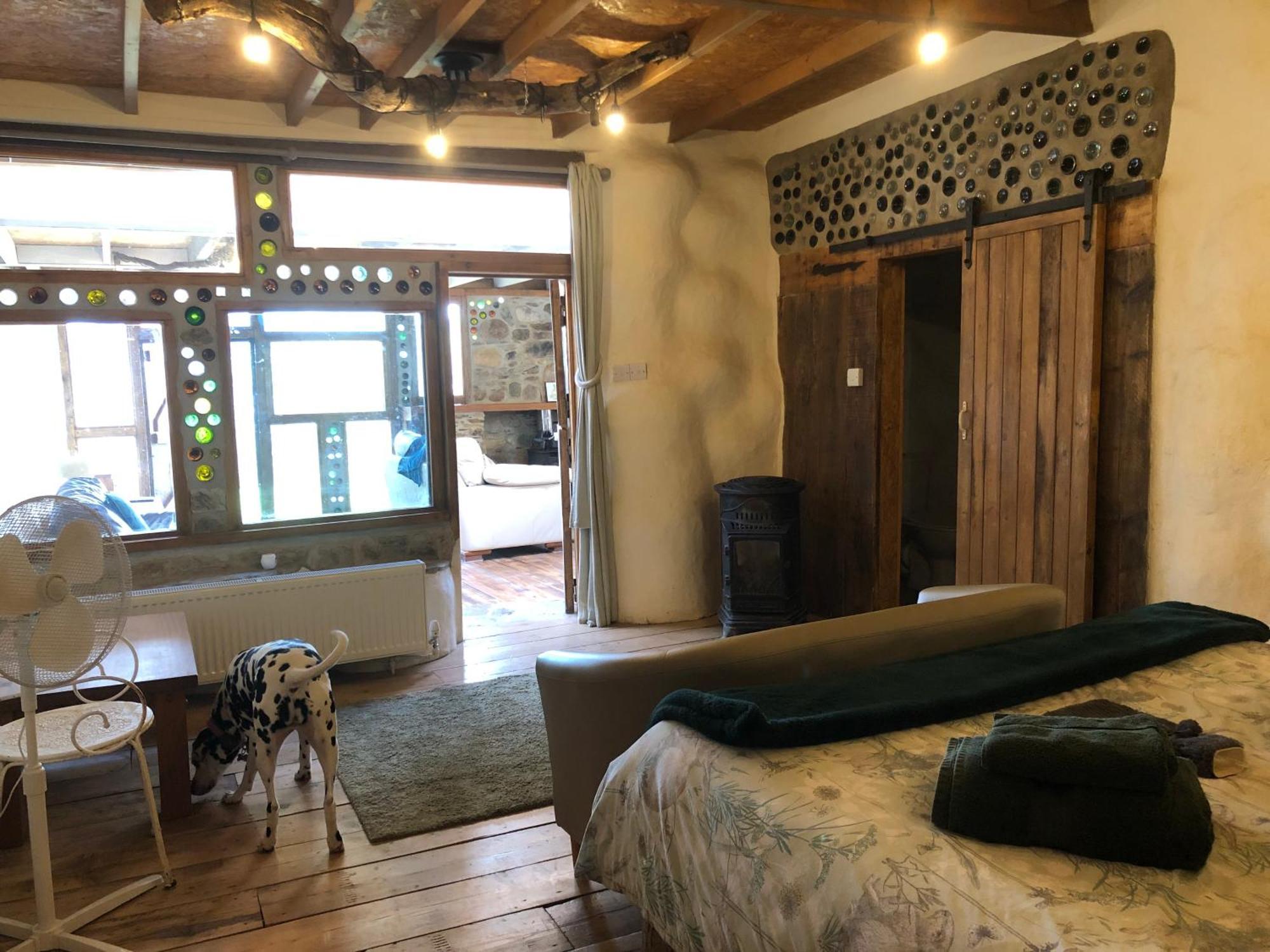 Rabbits 1Or 2 Bedroom Hobbit Style Hillset Earthen Dartmoor Eco Home South Brent Esterno foto